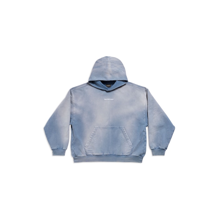 balenciaga back hoodie medium fit