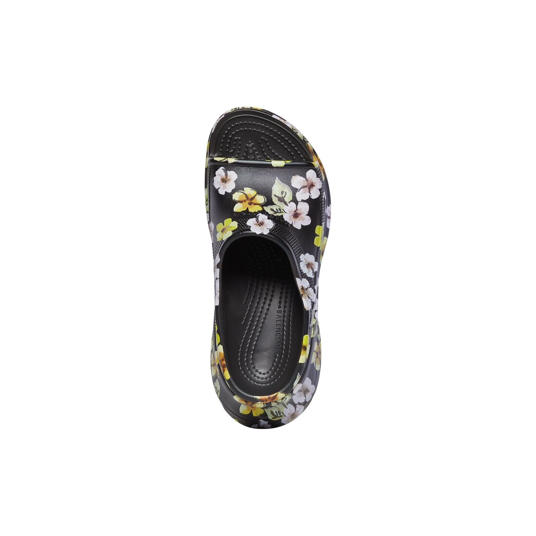 Women's Pool Crocs™ Slide Sandal Flower in Black
