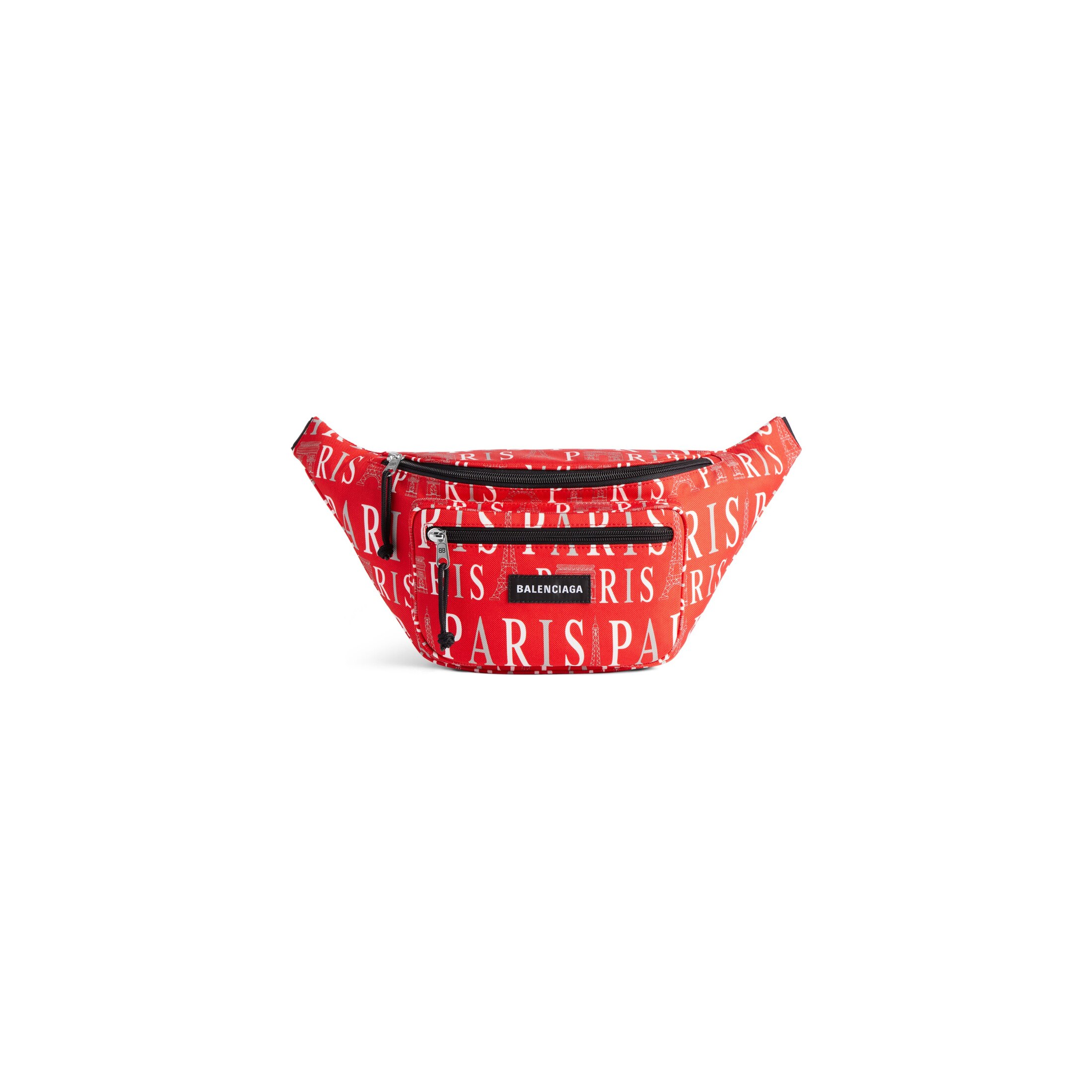 Balenciaga Explorer Beltpack - Red - Unisex - Polyamide, Polyester