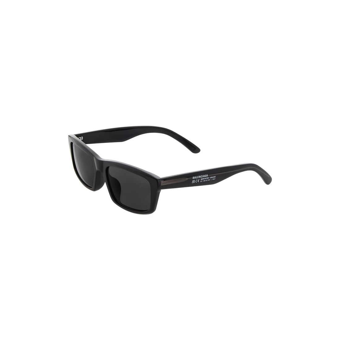 バレンシアガ Balenciaga Soho Rectangle Sunglasses Men's Soho Rectangle Af Sunglasses in Black | Balenciaga US