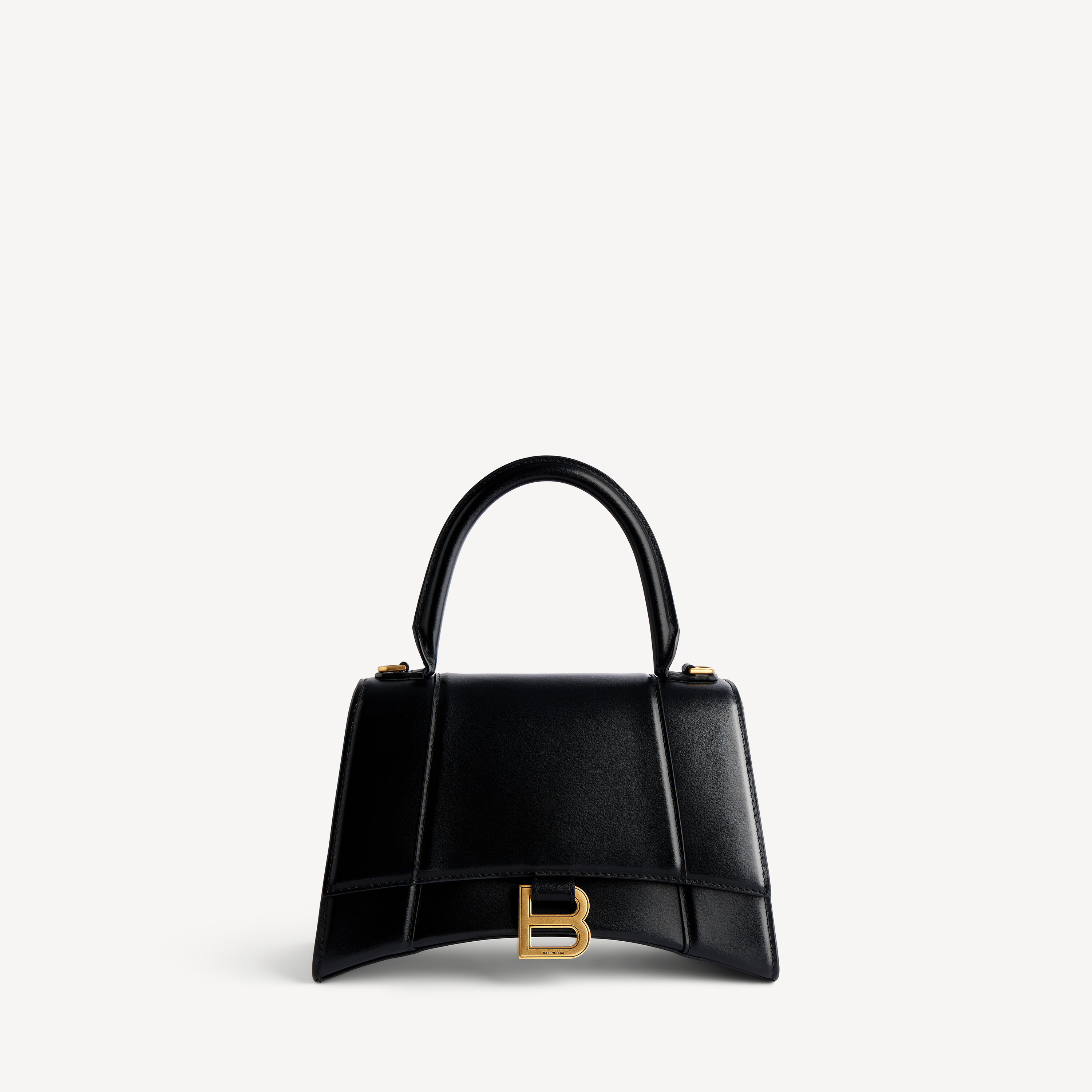 Women's Hourglass Handbag Small in Black
