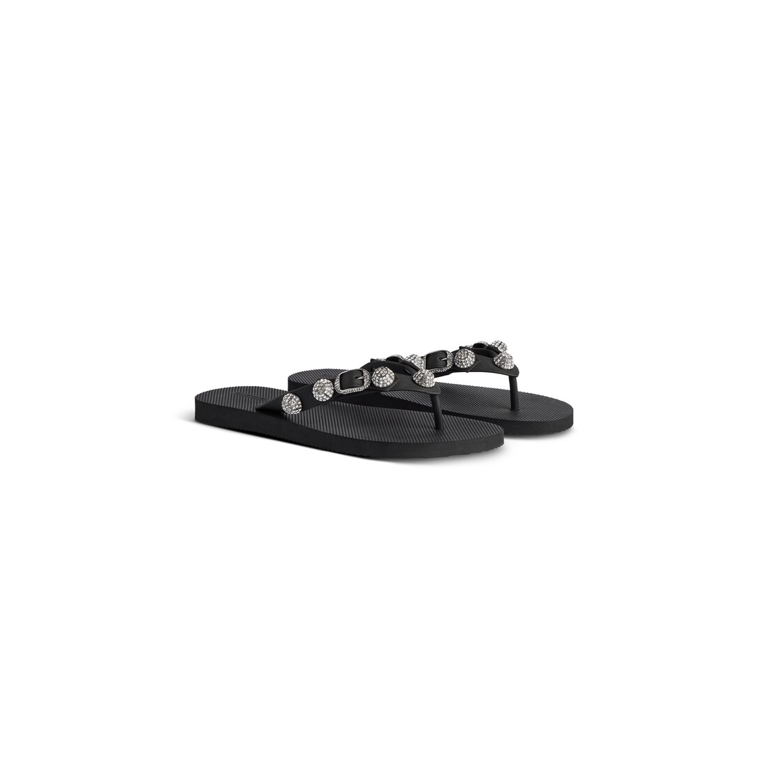 シューズ・サンダルその他 BALENCIAGA Woman Flat sandals Black 784853W1TA8 1010 BALENCIAGA: Shoes woman - Black | Balenciaga flat sandals