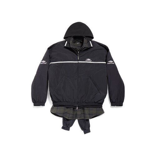 3b sports icon layered tracksuit jacket