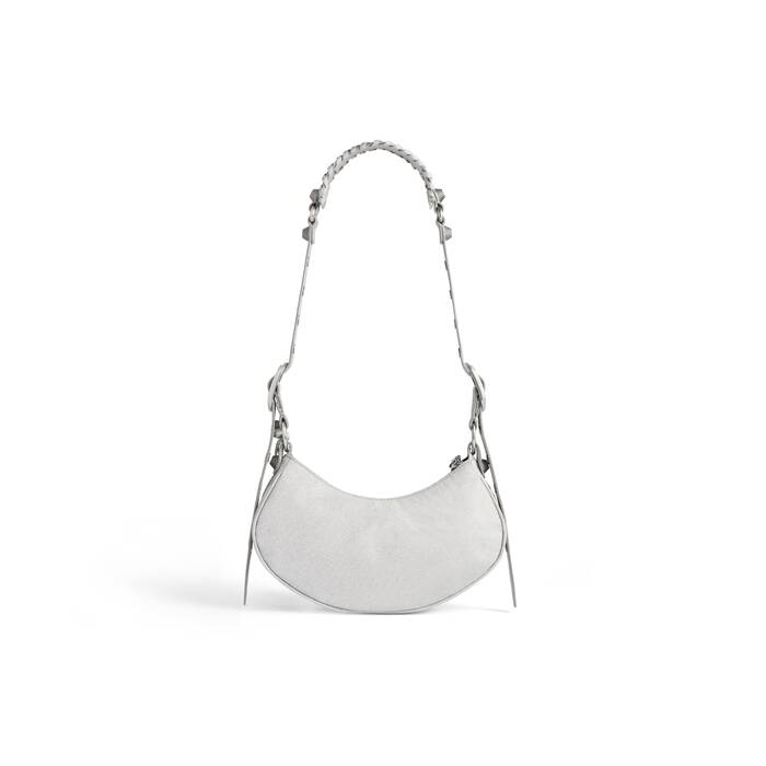 le cagole xs shoulder bag in sparkling fabric 