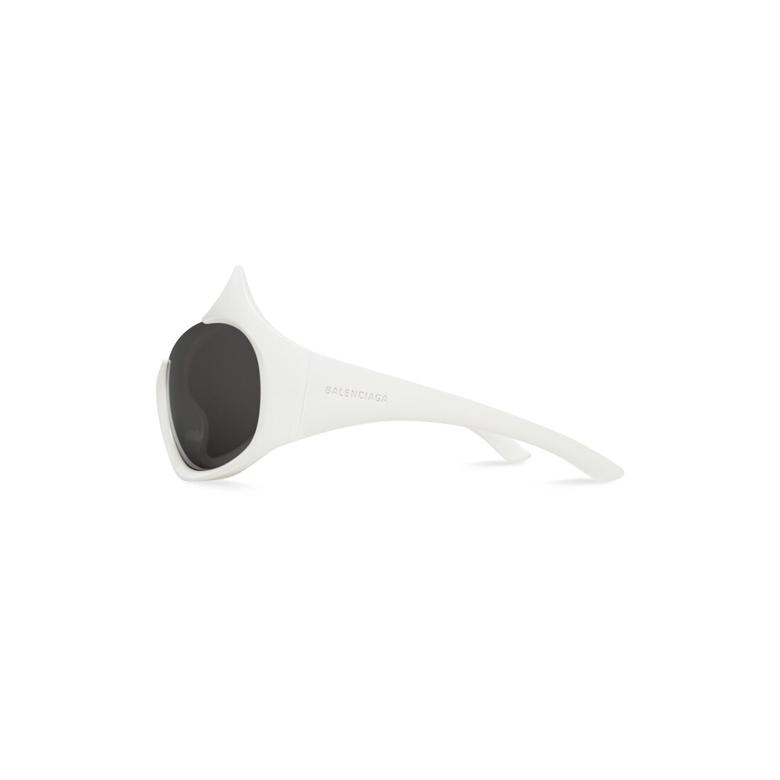 Gotham Cat Sunglasses in White | Balenciaga US