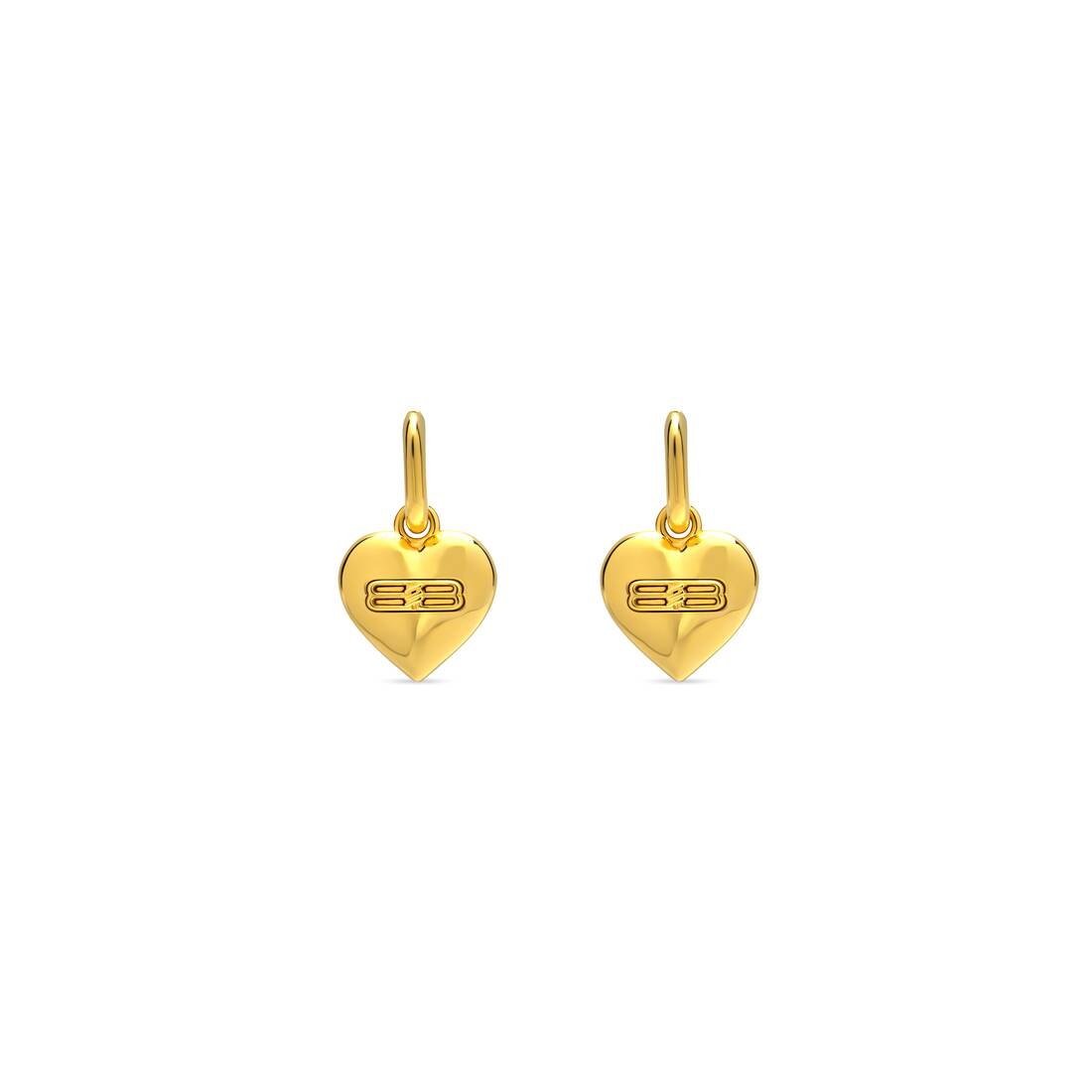 BALENCIAGA Hourglass goldtone earrings  NETAPORTER