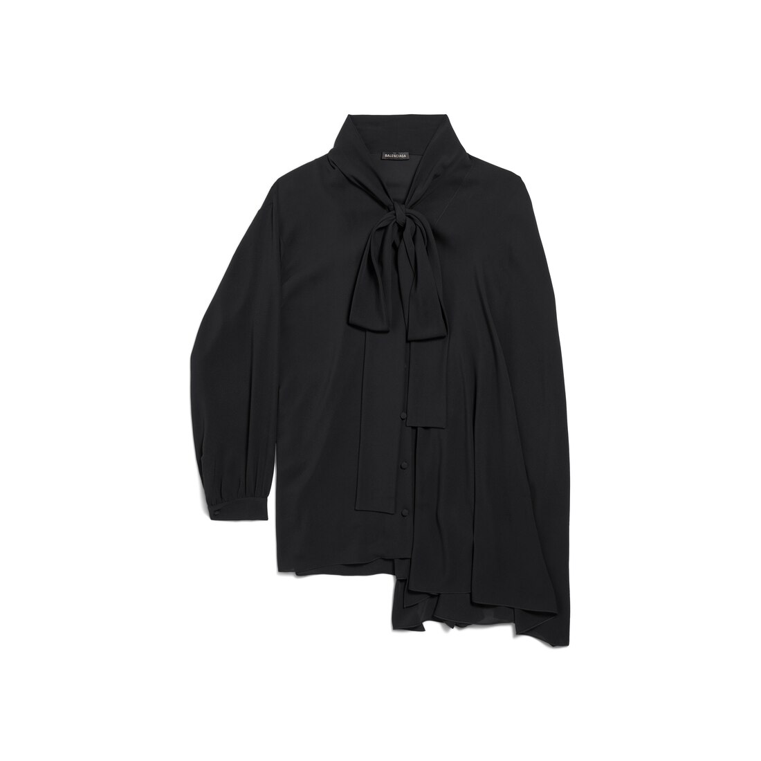 BALENCIAGA - Scarf Blouse | Leam Roma - Luxury Shopping Online