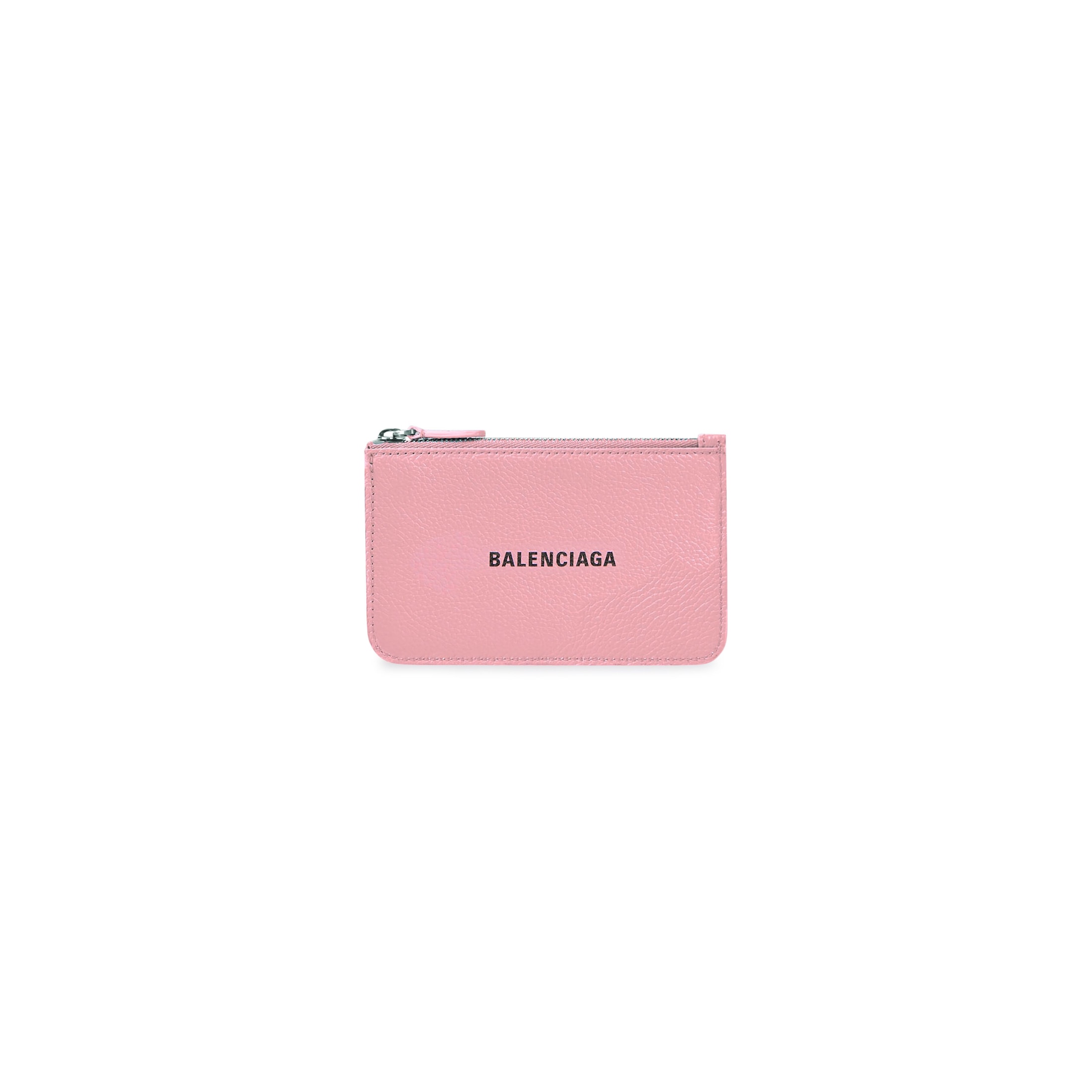 Balenciaga Cash Large Long Coin And Card Holder - Pink - Woman - Calfskin