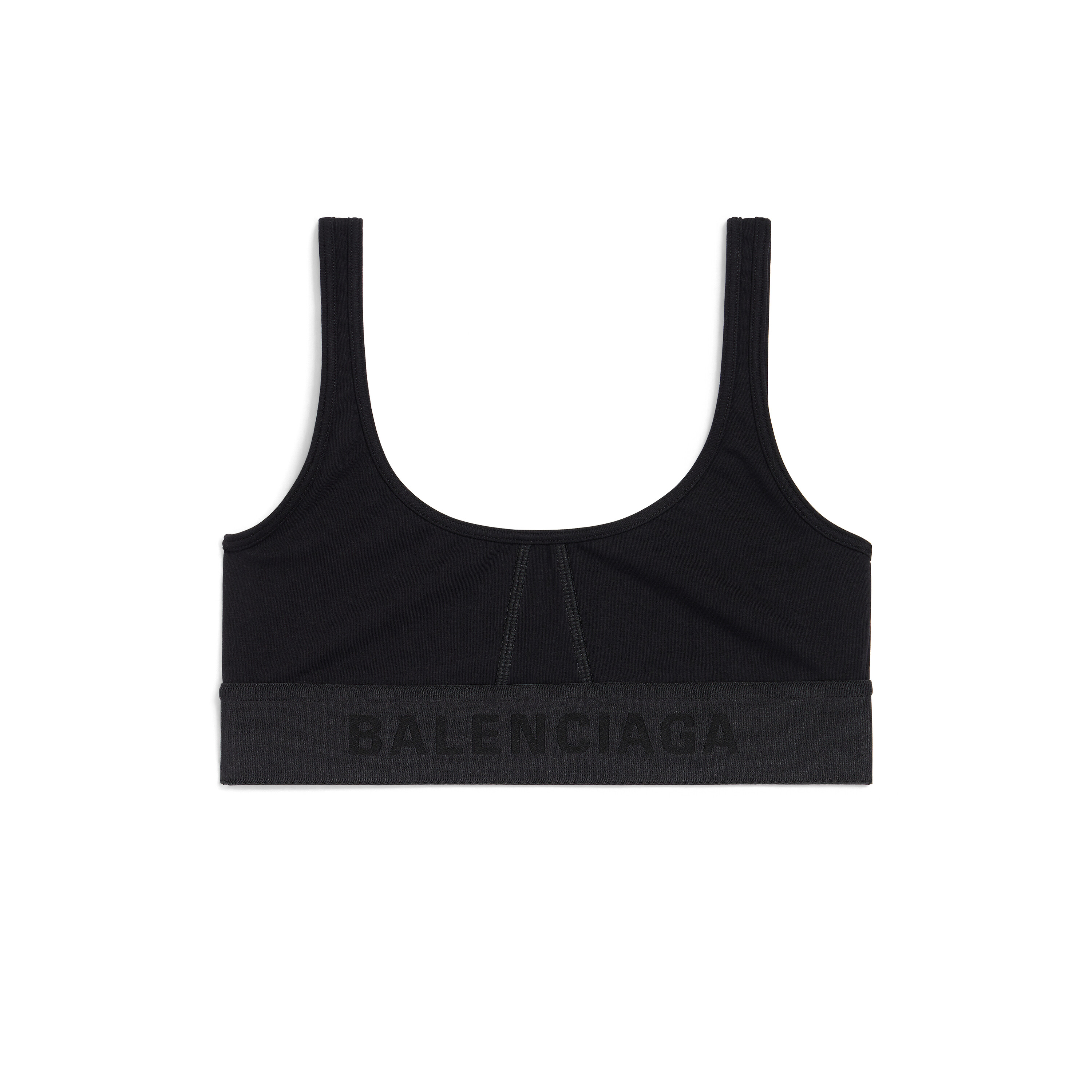 Balenciaga, Tops, Balenciaga Womens Sports Bra In Black Size Medium