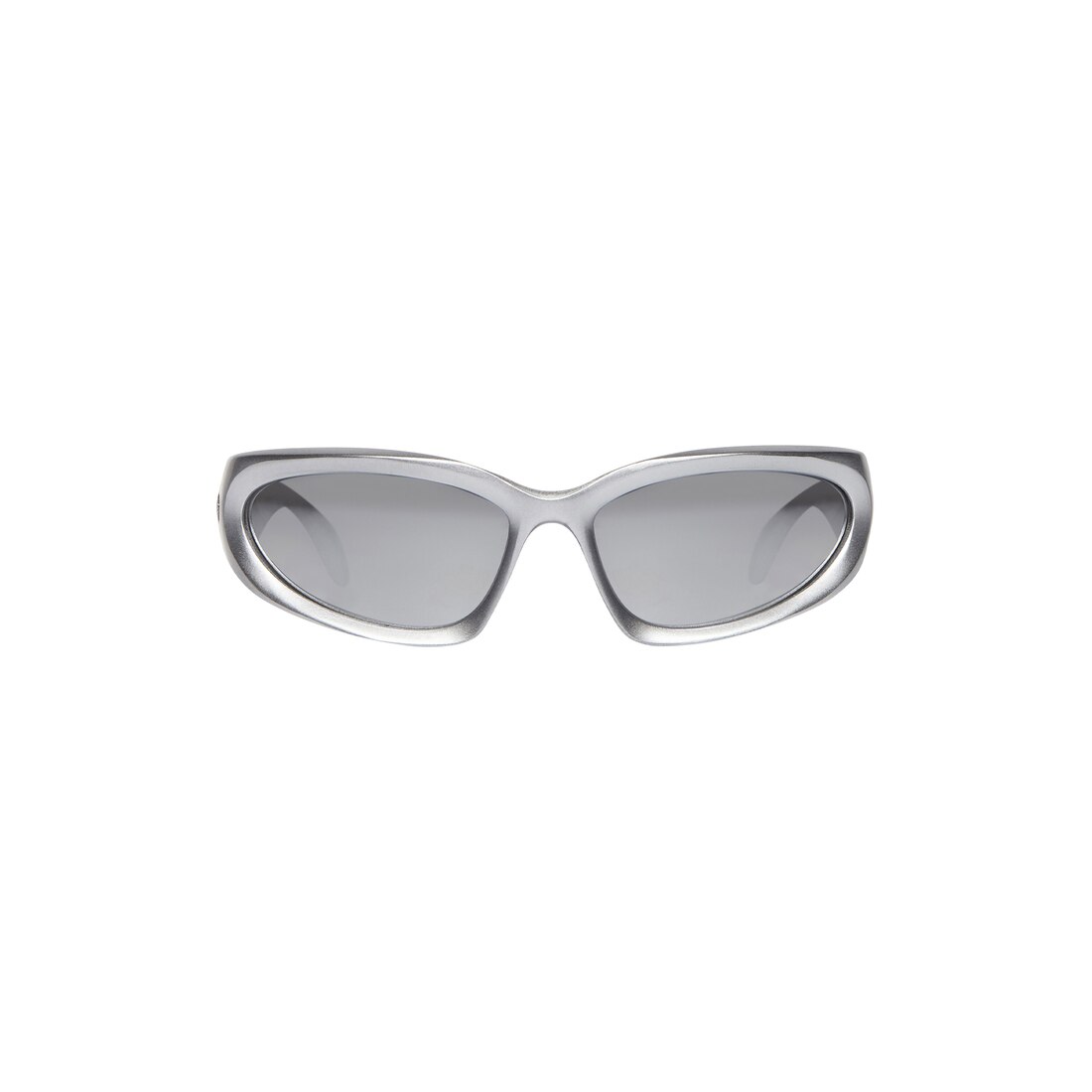 Swift Oval Sunglasses in Silver