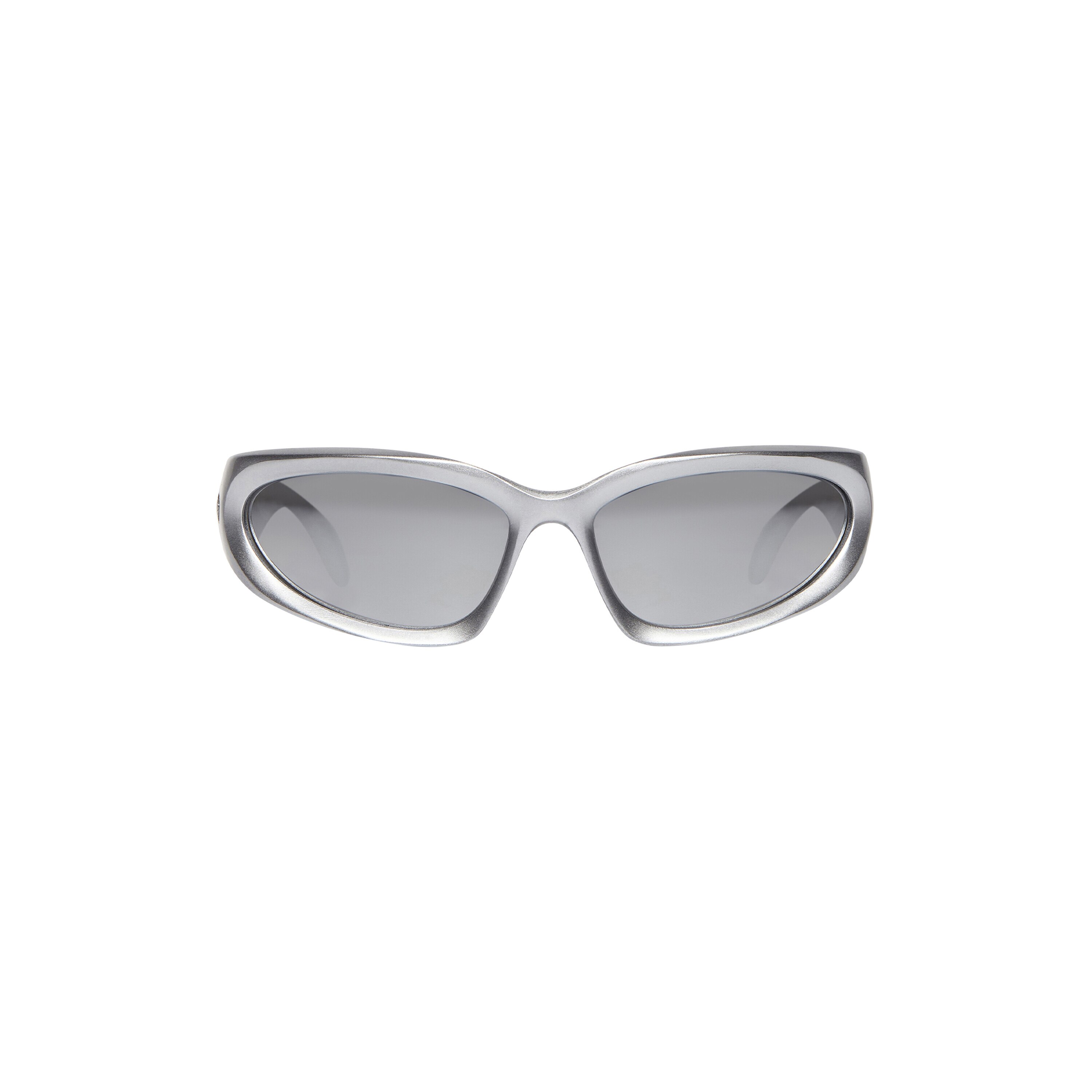 Bat Rectangle Sunglasses in Silver  Balenciaga US