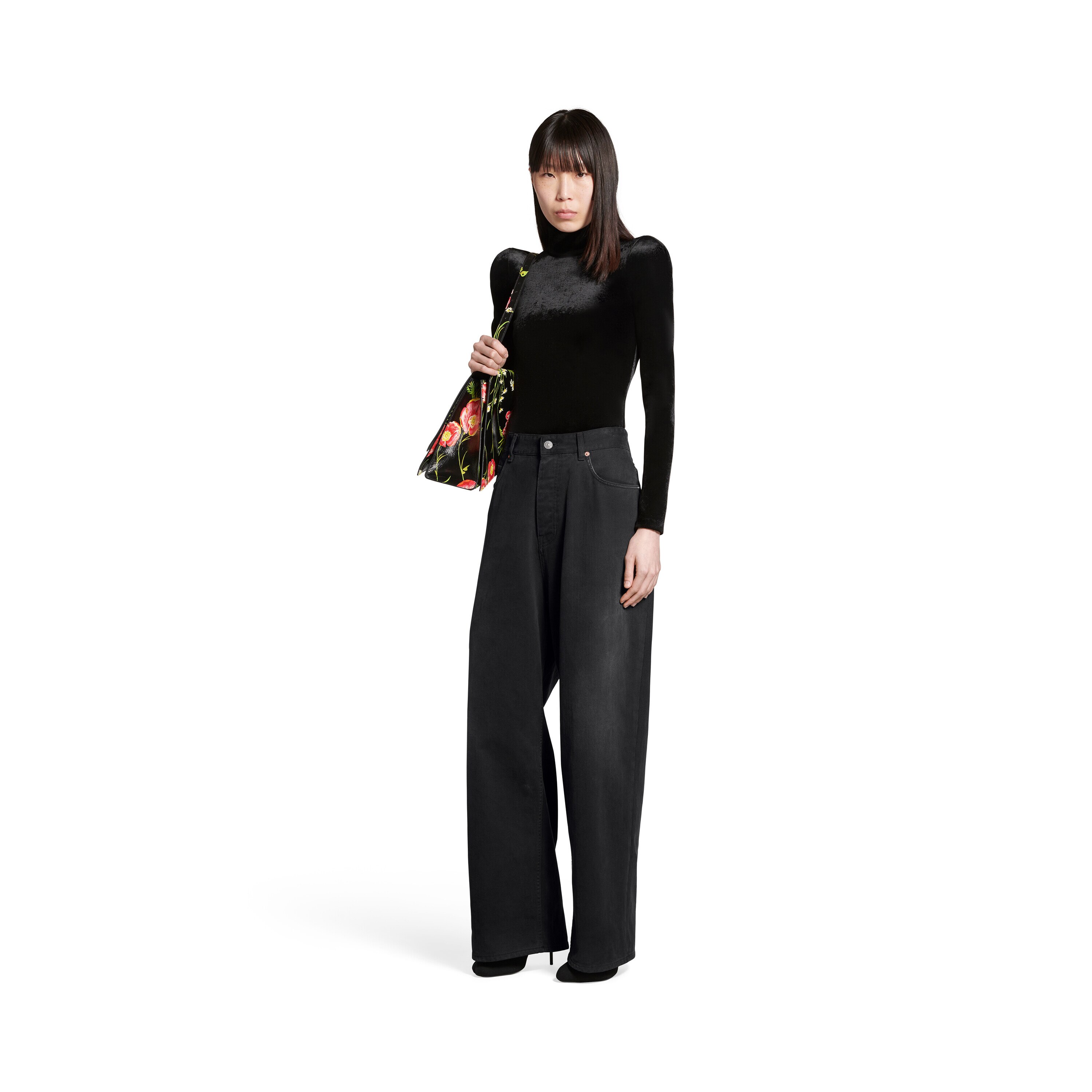 Baggy Pants in Black | Balenciaga US