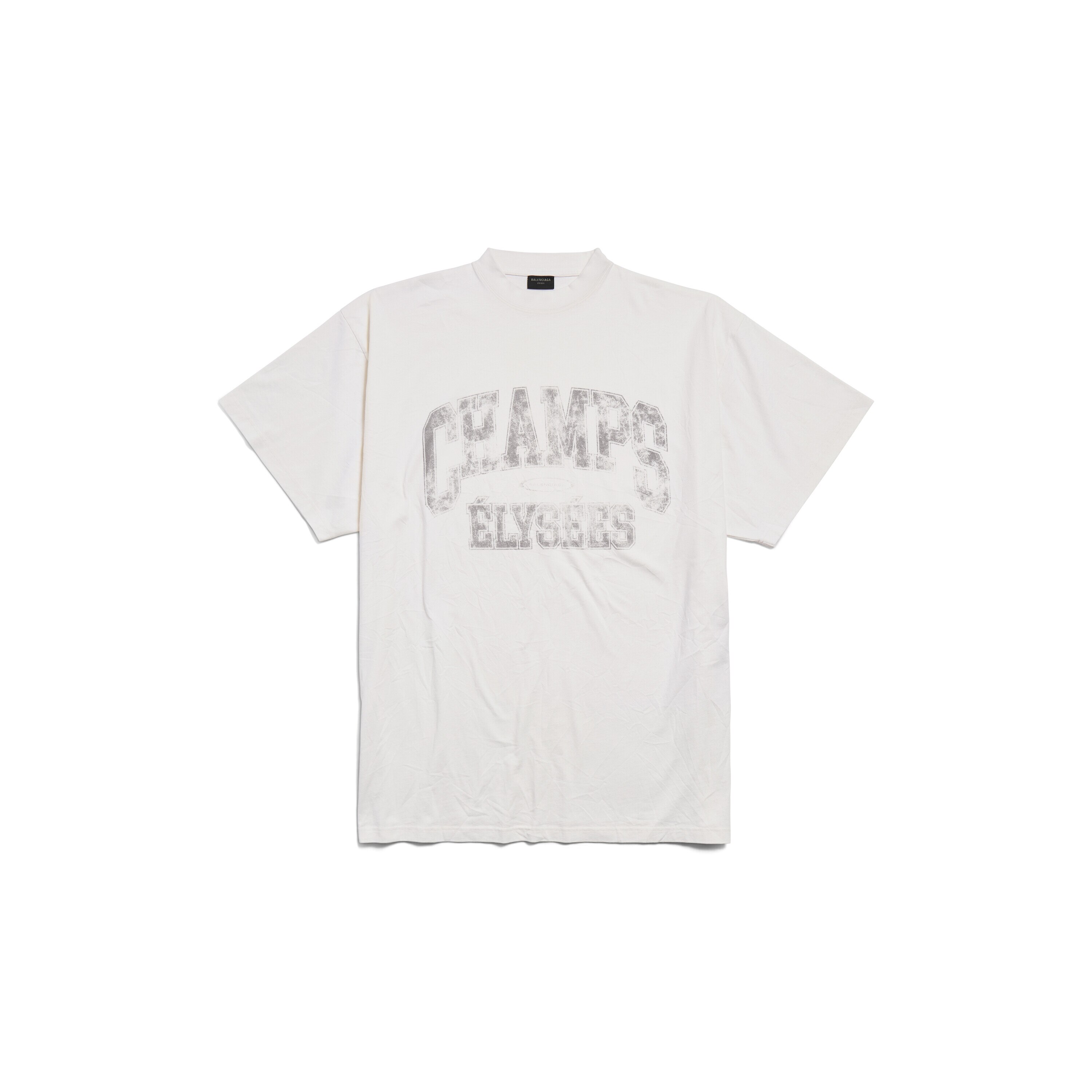 Champs-élysées Tシャツ オーバーサイズ で ホワイト | Balenciaga JP