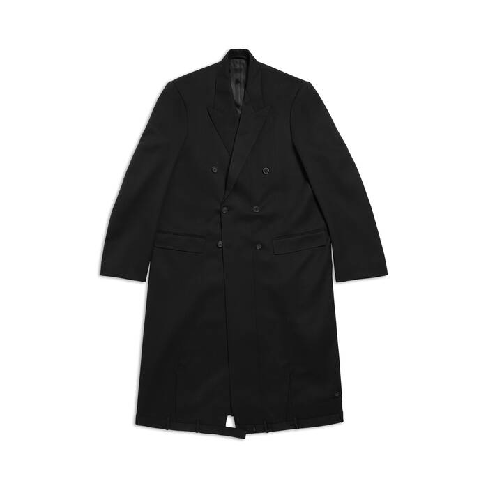 Deconstructed Coat in Black | Balenciaga US