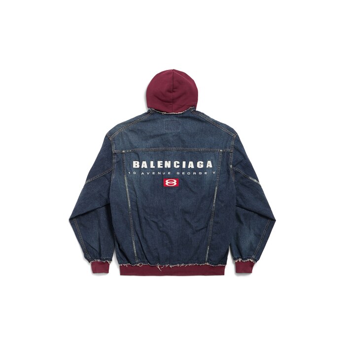 patched牛仔夹克