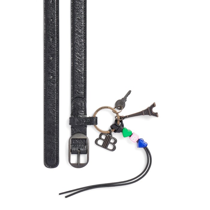 le city belt with charms 