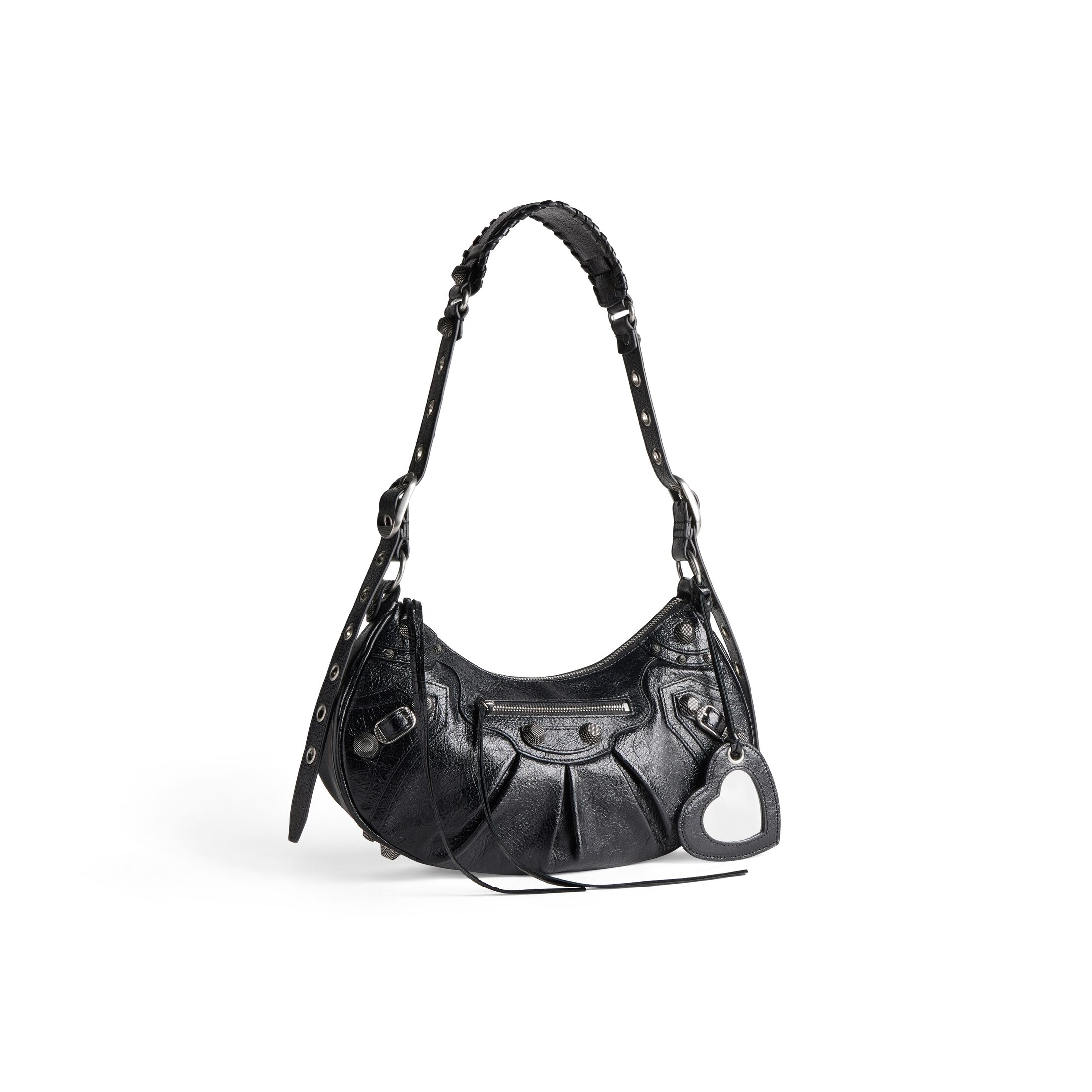 Women's Le Cagole Small Shoulder Bag in Black | Balenciaga US