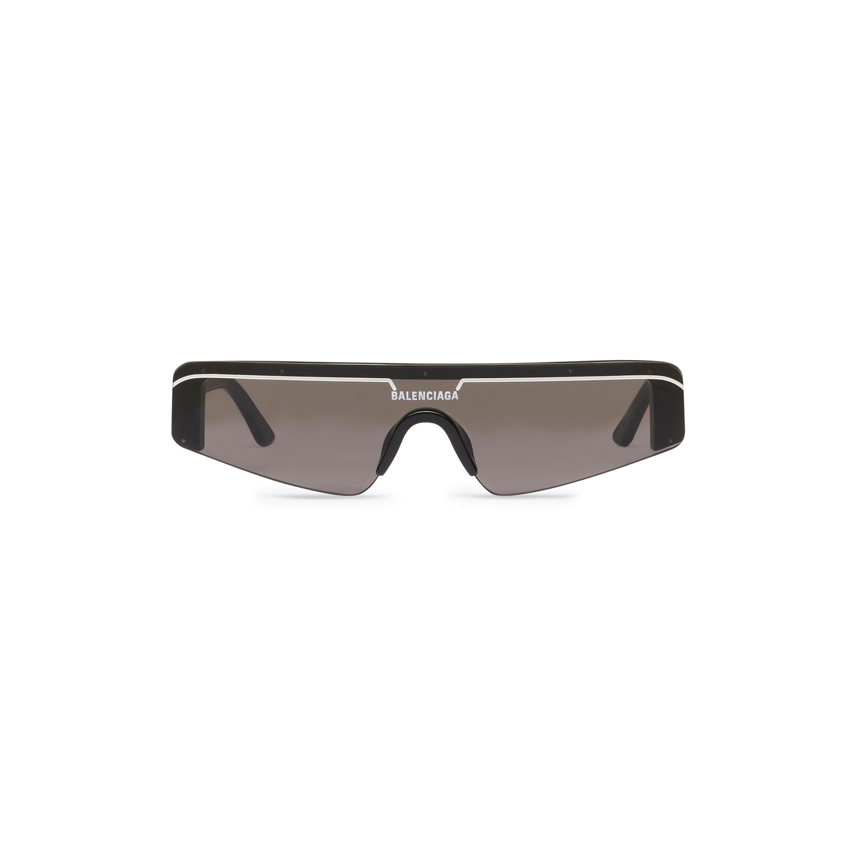 Balenciaga Black rectangleframe sunglasses  Harvey Nichols