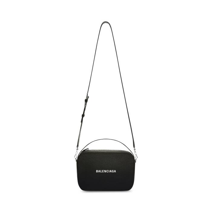 Women's Everyday Small Camera Bag in Black | Balenciaga US