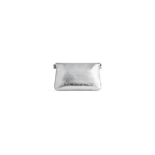 bb soft small flap bag metallized