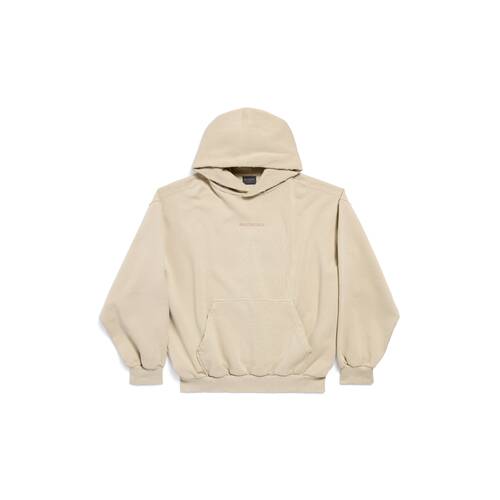 balenciaga back hoodie medium fit
