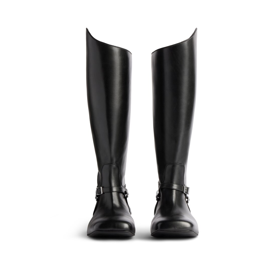 Men's Excavator Riding Boot in Black/silver | Balenciaga US