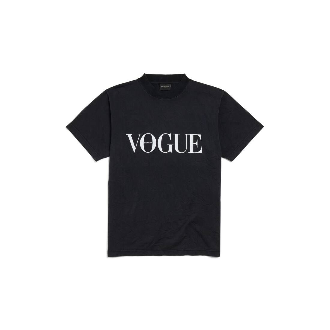 Women's Balenciaga | Vogue T-shirt Small Fit in Black Faded | Balenciaga AU