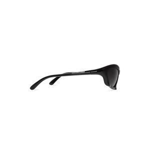 Bat Rectangle Sunglasses in Black | Balenciaga US