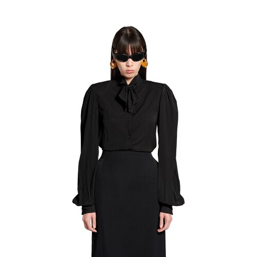 bow blouse
