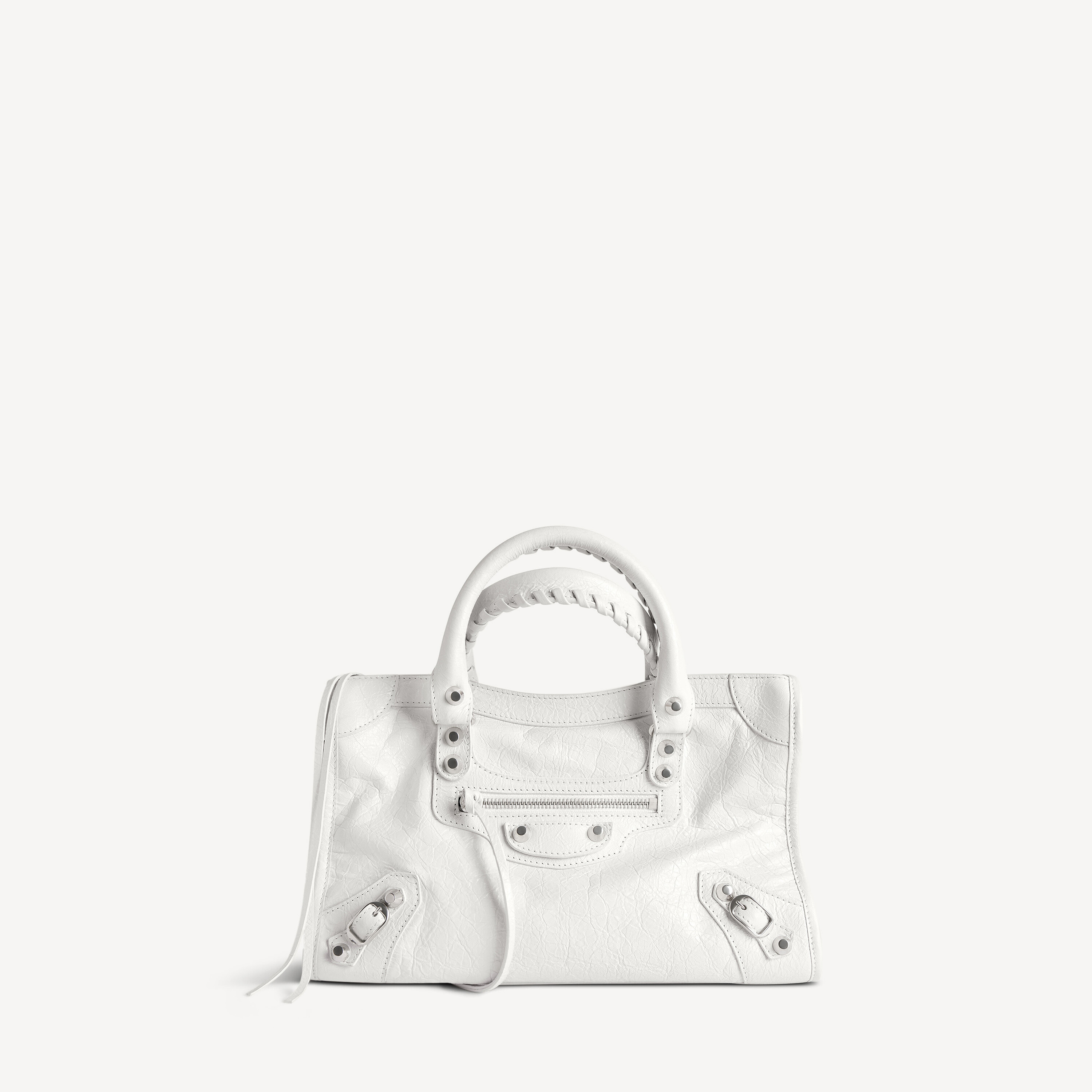 Le City Bag Small in Optic White