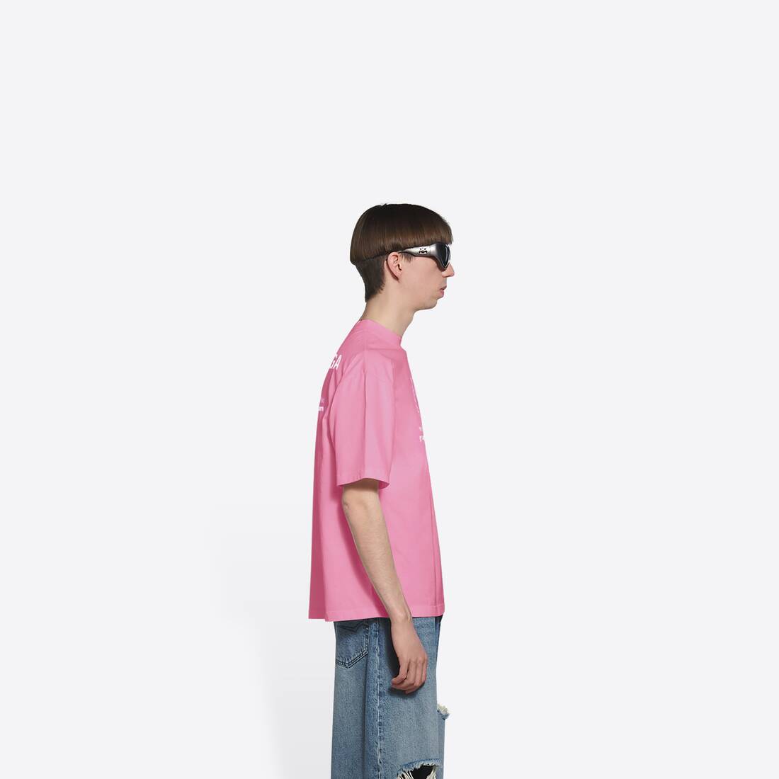 ピンクのメンズ Wfp Medium フィット Tシャツ