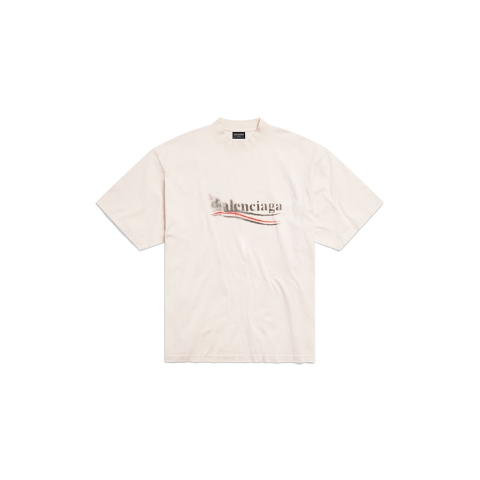 political stencil t-shirt medium fit