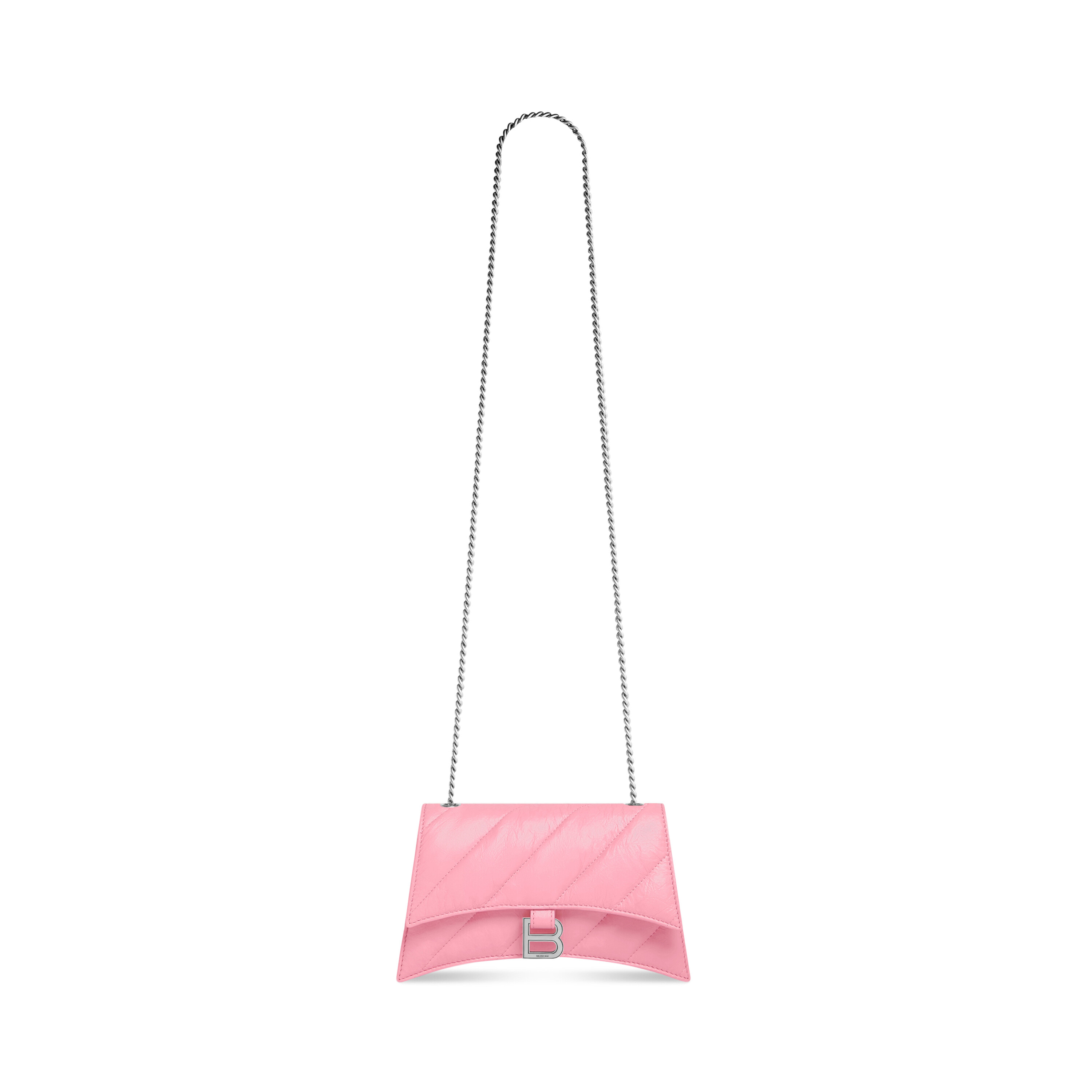 bemærkning forfremmelse hjørne Women's Crush Xs Chain Bag Quilted in Pink | Balenciaga US
