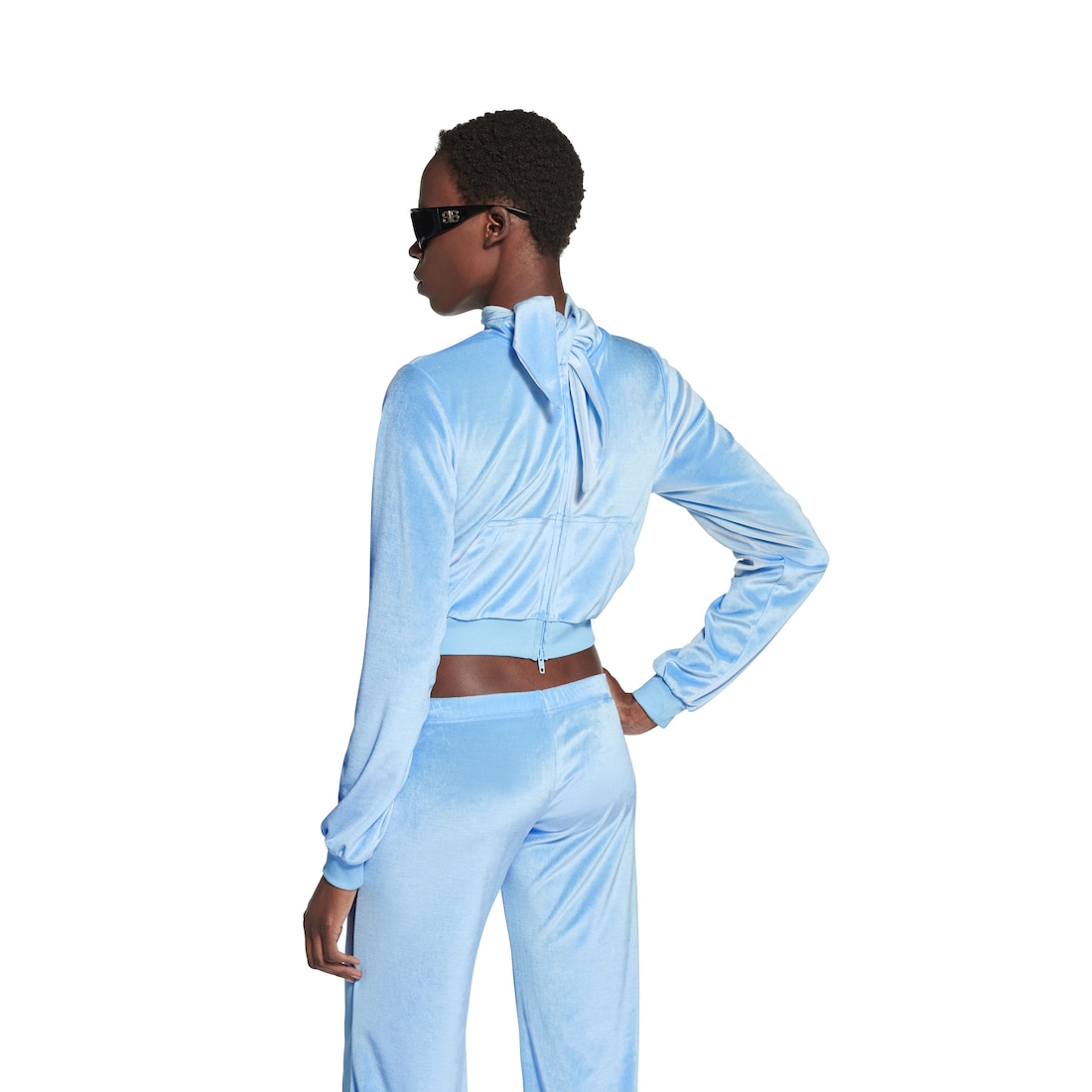 【送料込】BALENCIAGA★Back To Front トップス Women's Back To Front Top in Sky Blue | Balenciaga US