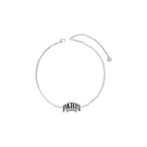 Cities Paris Necklace in Silver 