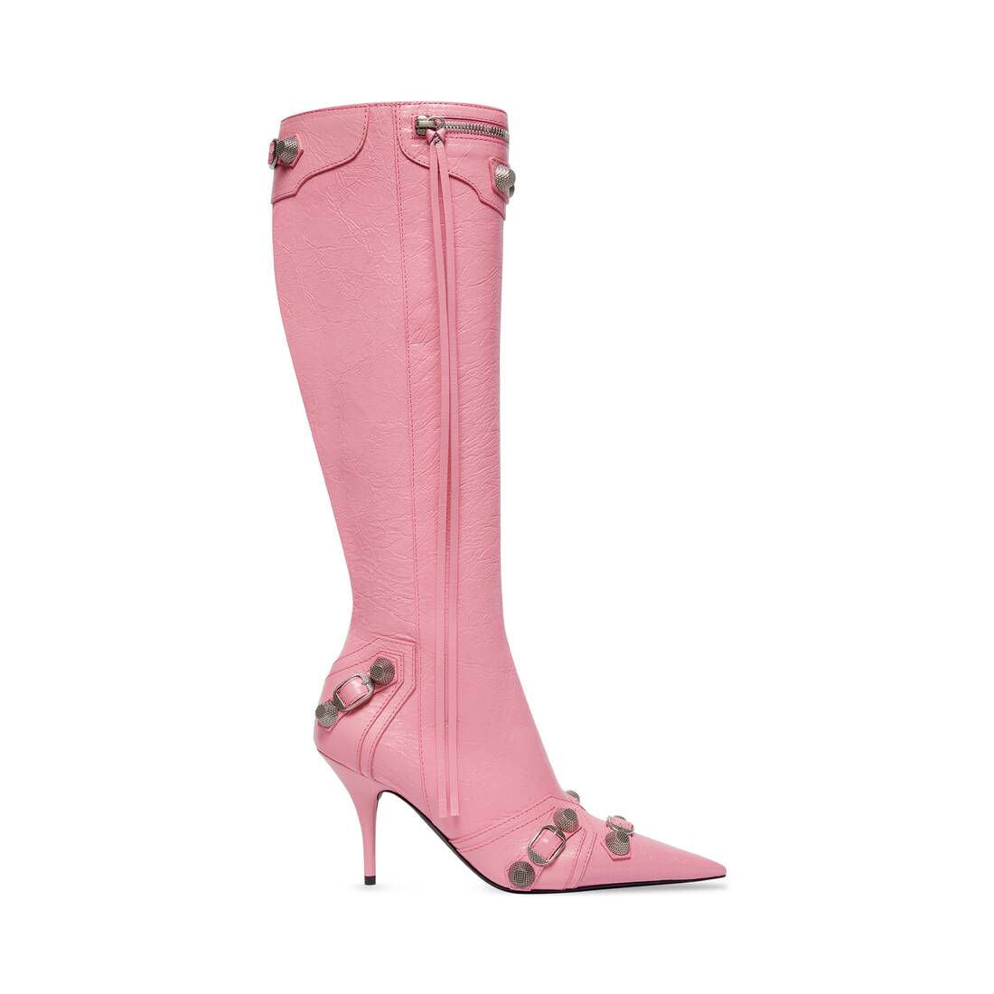 Basement Backward wipe Women's Cagole 90mm Boot in Pink | Balenciaga US