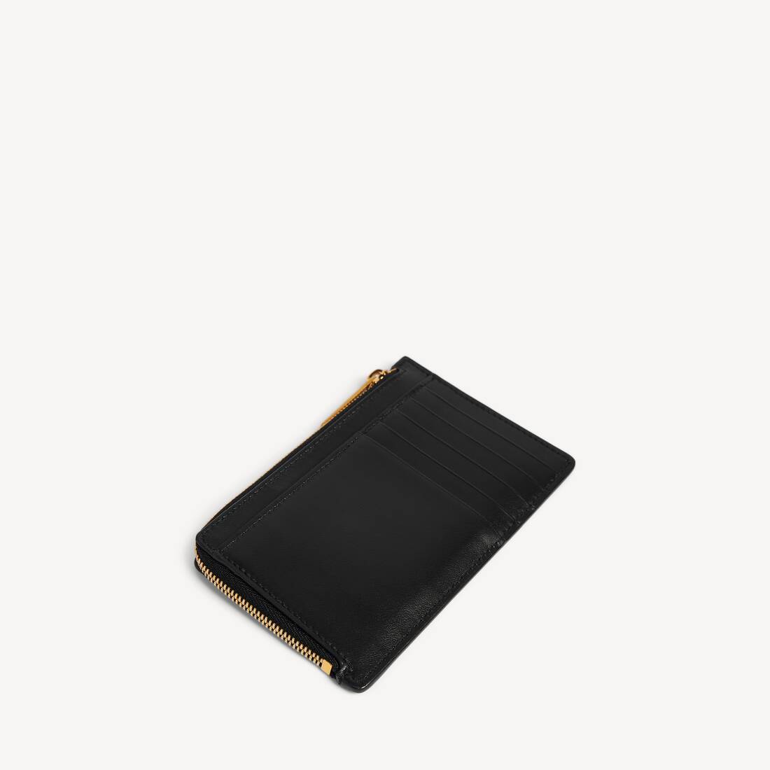 여성 봉투 긴 동전과 카드 소지자는 검은 색입니다