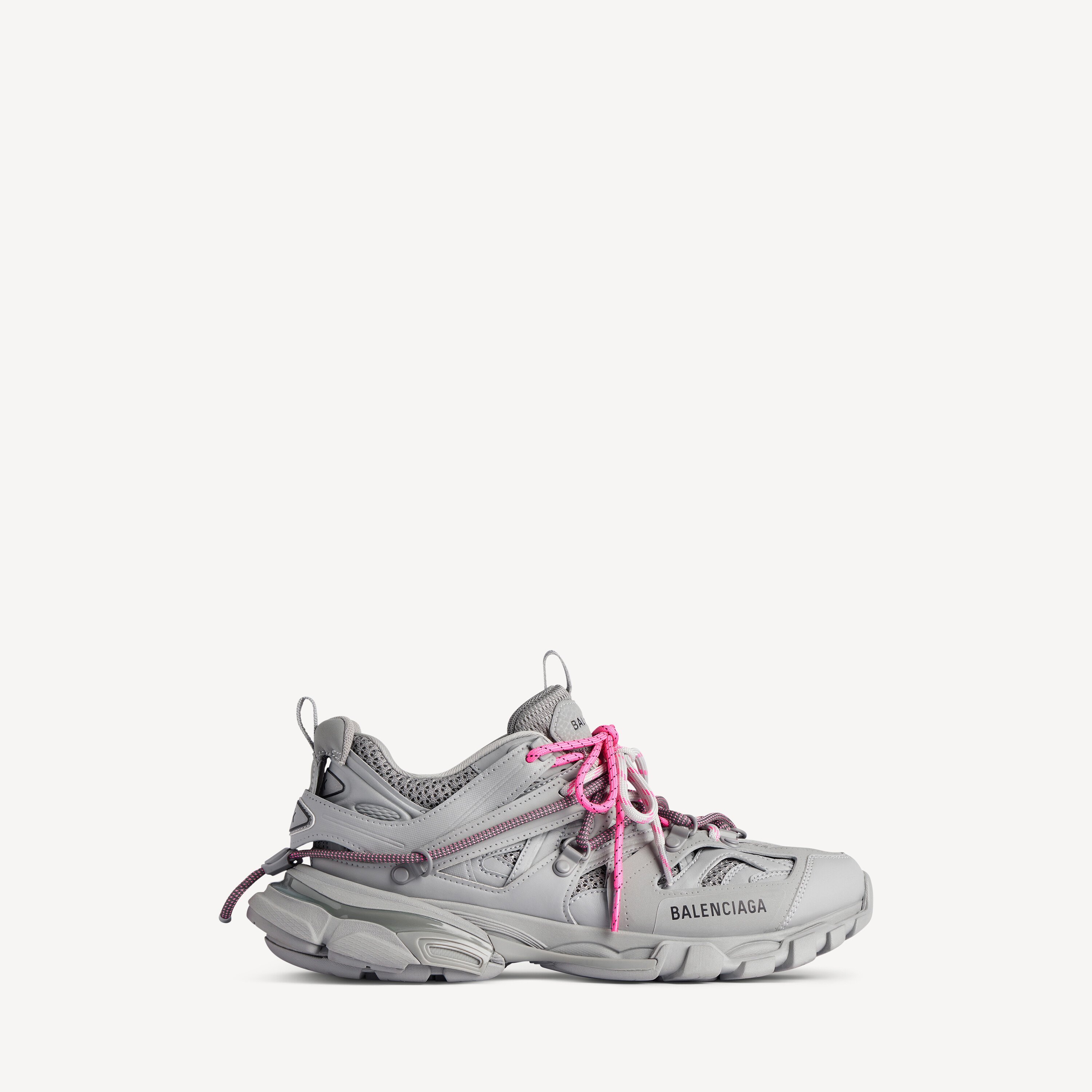 Sneaker Track Trail Laces pour Femme en Gris/rose Balenciaga FR
