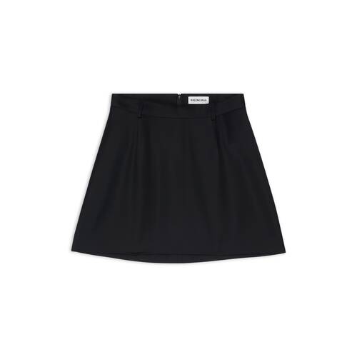 large mini skirt