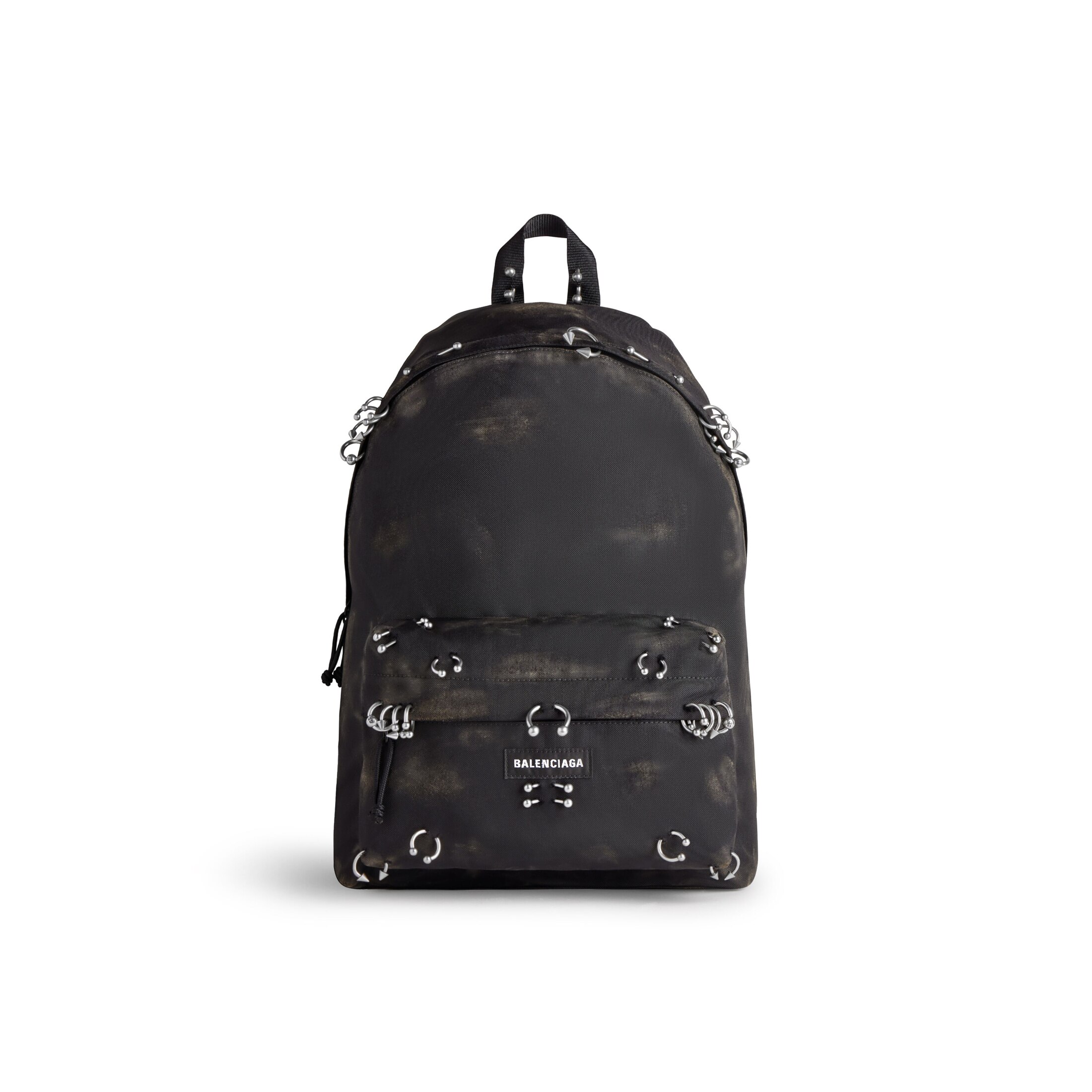 Balenciaga Sac À Dos Explorer Avec Piercings - Noir - Homme - Polyamide, Polyester