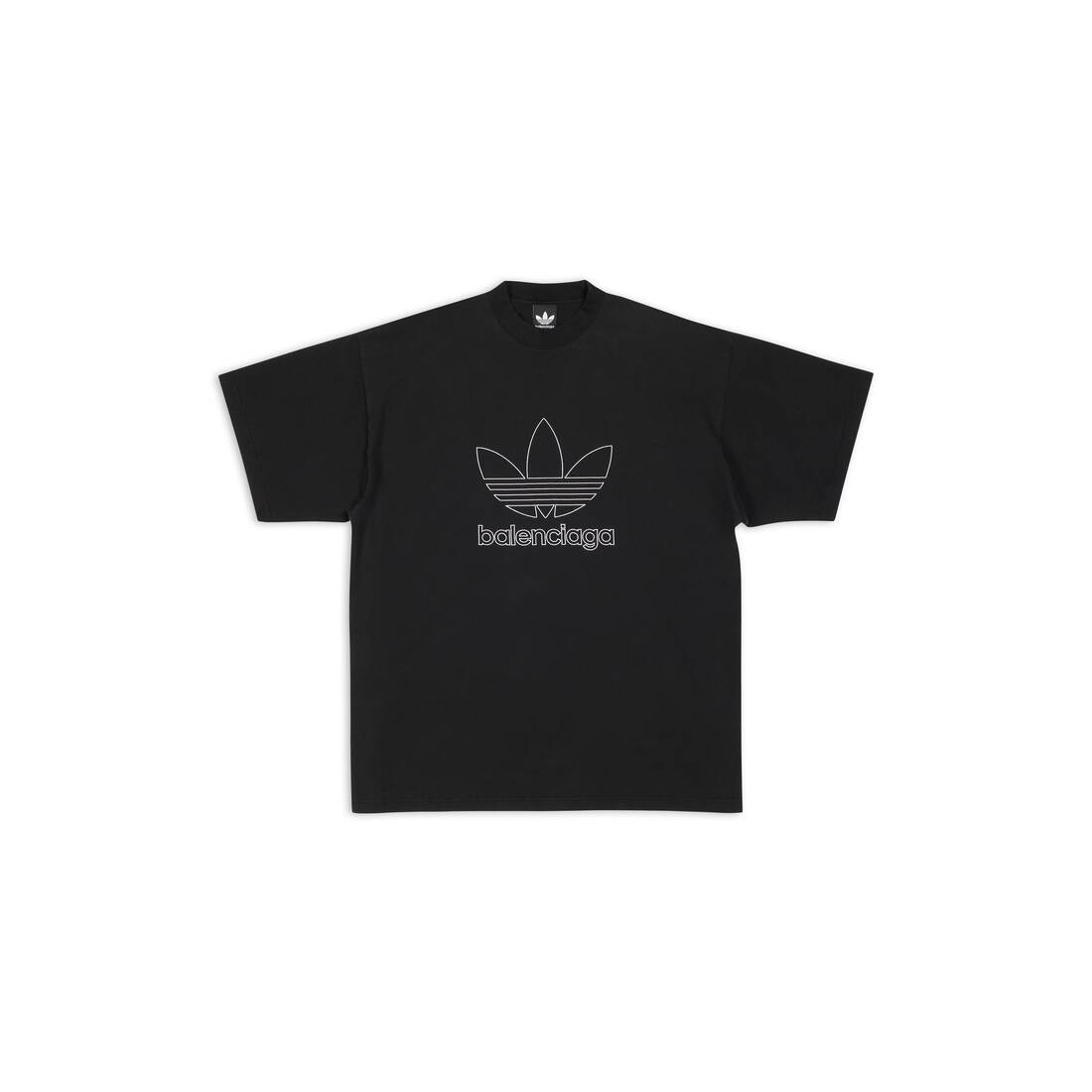 Balenciaga / Adidas オーバーサイズtシャツ で ブラック