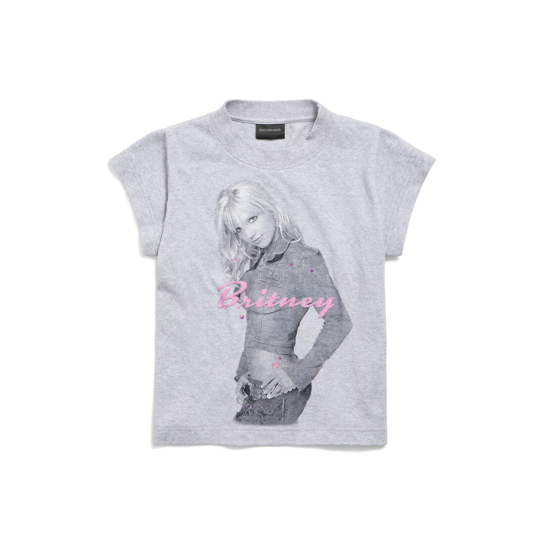 Balenciaga Music | Britney Spears Series Shrunk T-shirt in