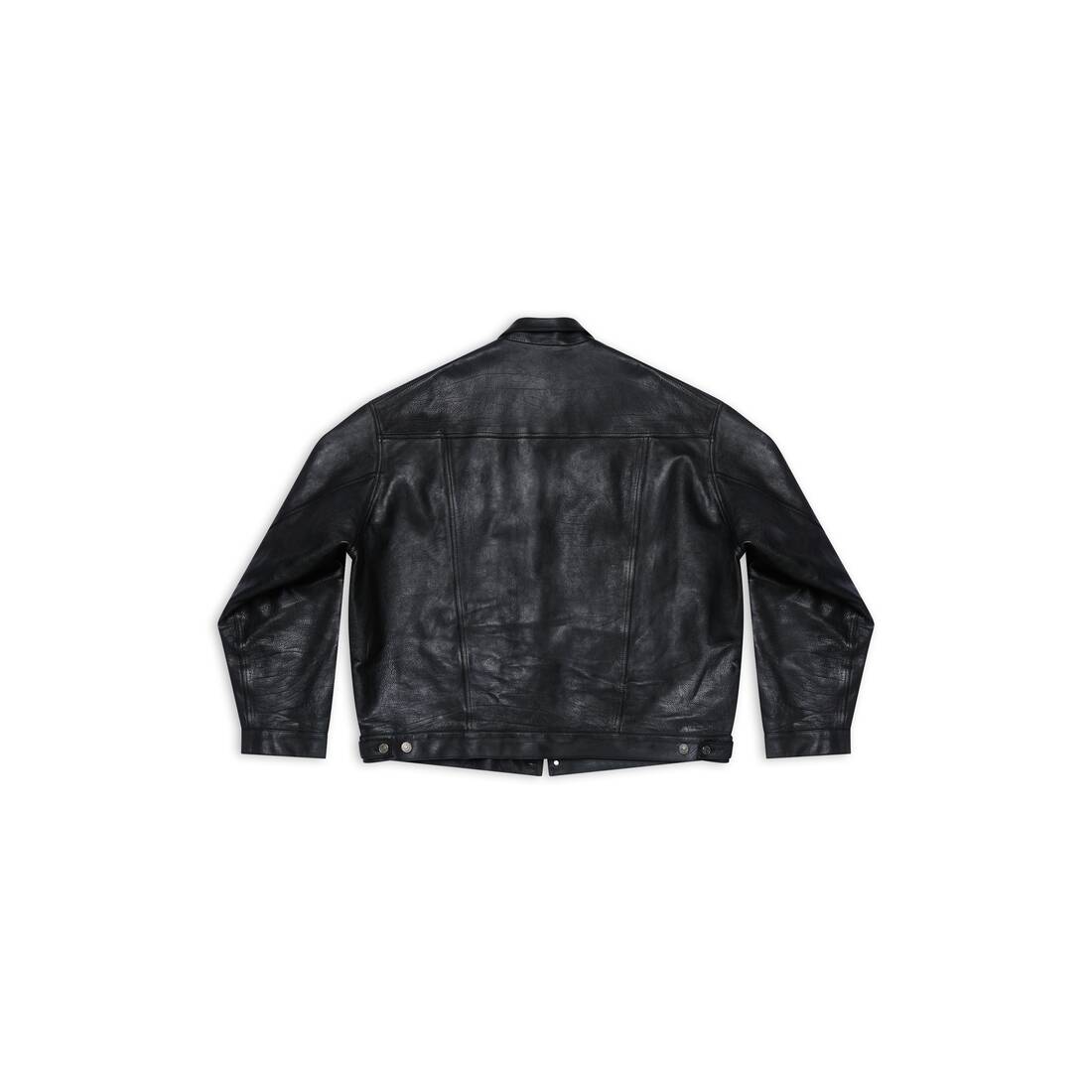 Balenciaga Men's Denim Style Jacket - Black - Size Small