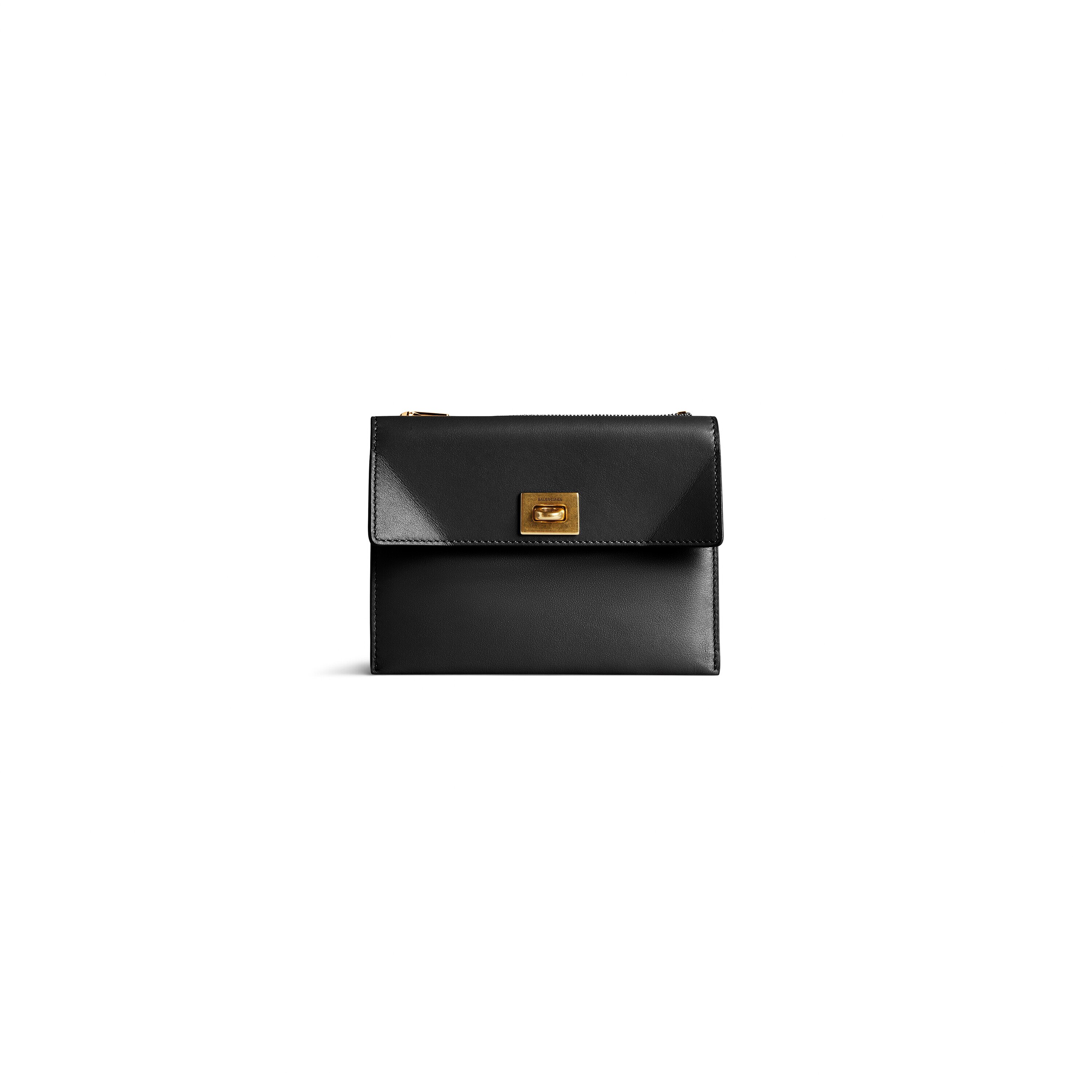 VIP【関税送料無料】希少 Balenciaga Rodeo Continental Wallet Women's Rodeo Continental Wallet in Black | Balenciaga US