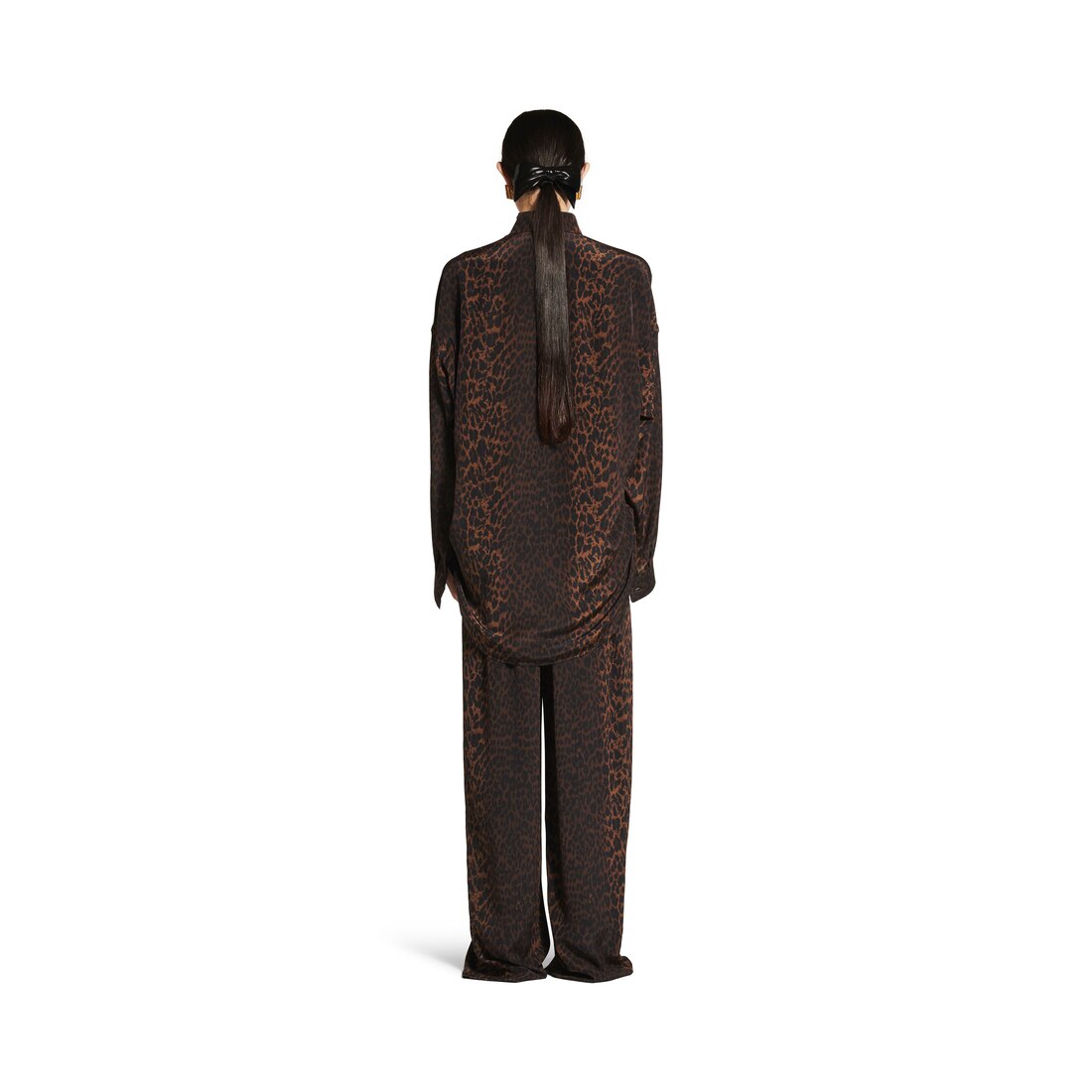 Women's Pyjama Pants in Brown | Balenciaga US