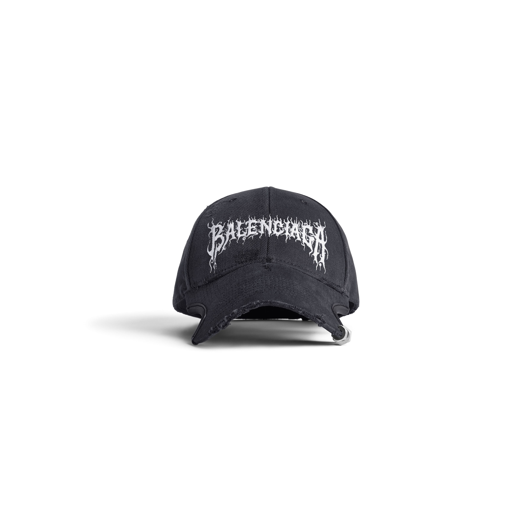 Balenciaga DIY Metal Outline Cap - Black - Unisex - M - Cotton