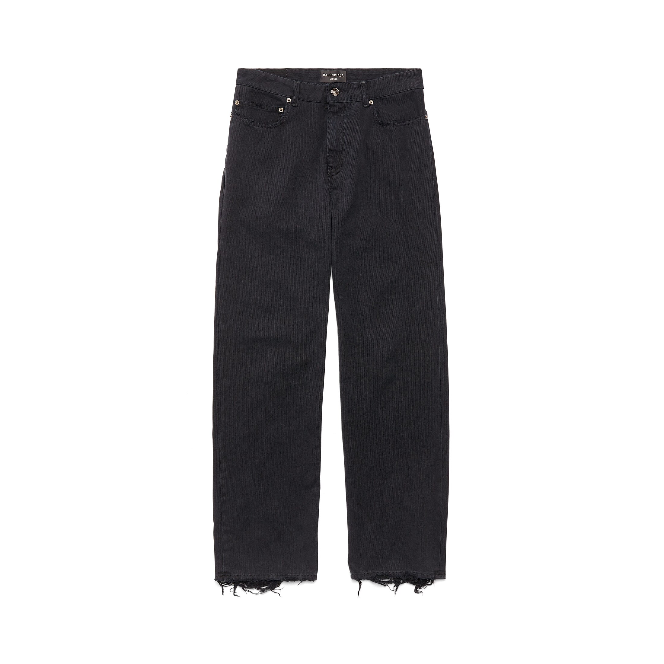 Balenciaga Pantaloni Medium Fit - Nero - Uomo - S - Cotone