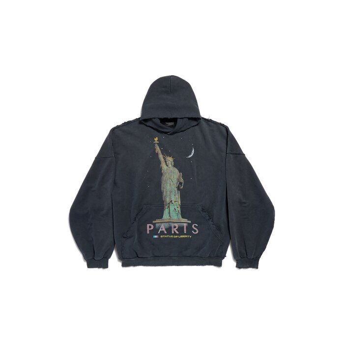 paris liberty hoodie oversized