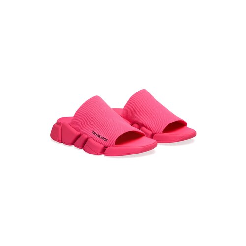 speed 2.0 recycled knit slide sandal
