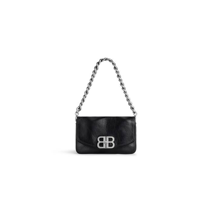 Balenciaga Le Cagole Small Graffiti Logo Shoulder Bag  Neiman Marcus